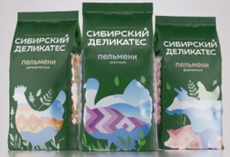 Сибирский деликатес упаковка бренда